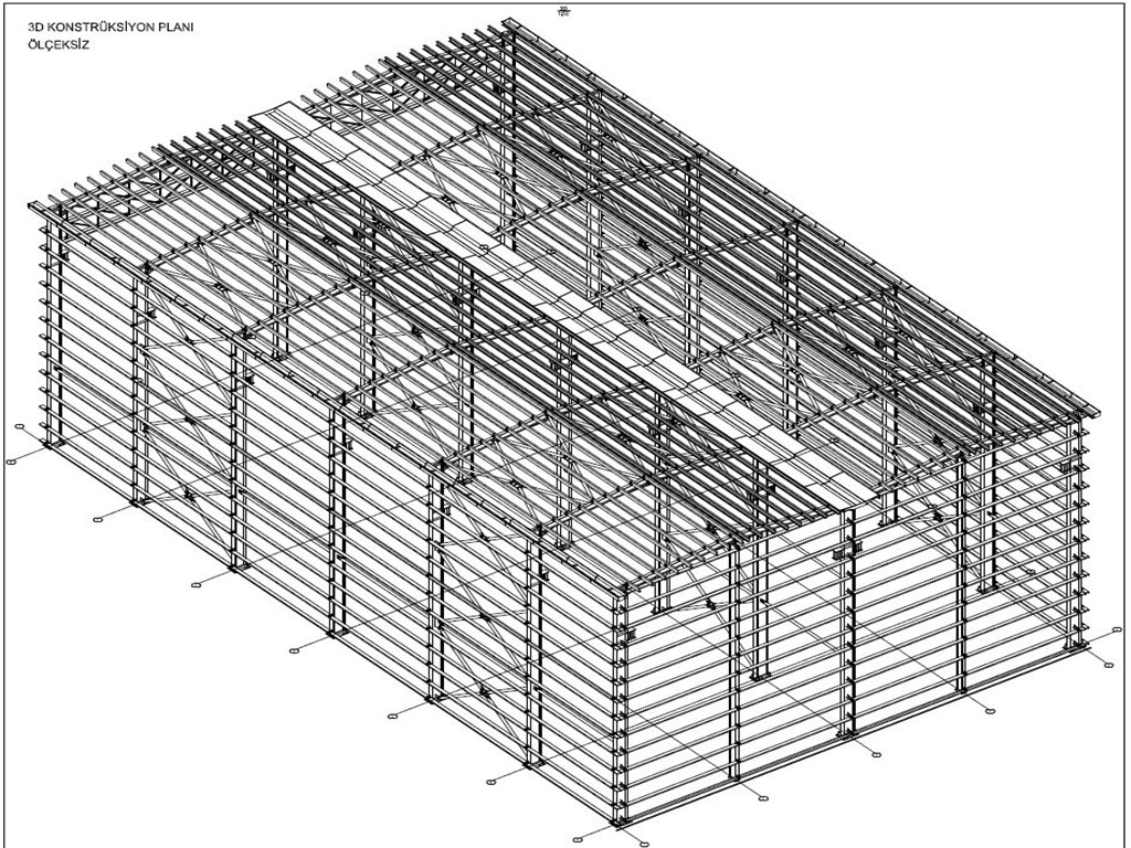 Çelik Bina Tasarım ve Projelendirme